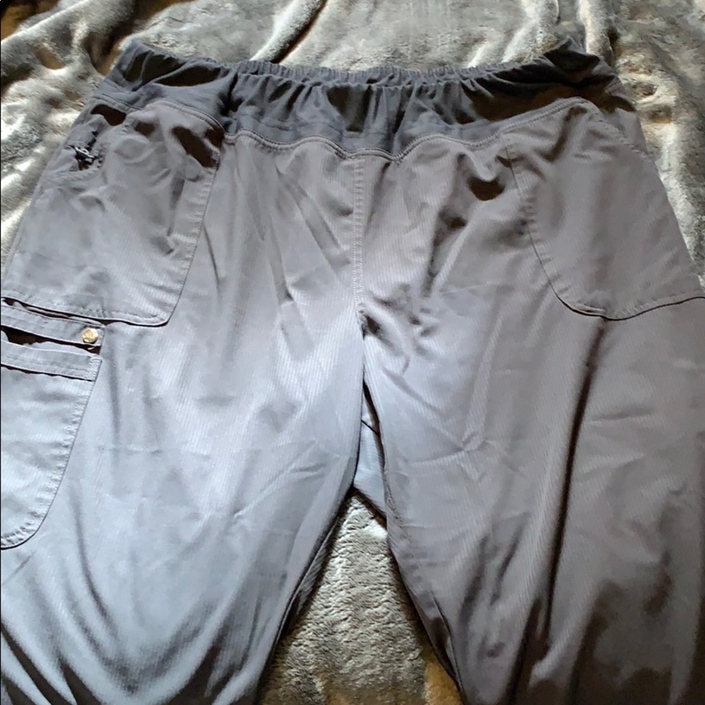 Elle Grey Scrub pants 2x